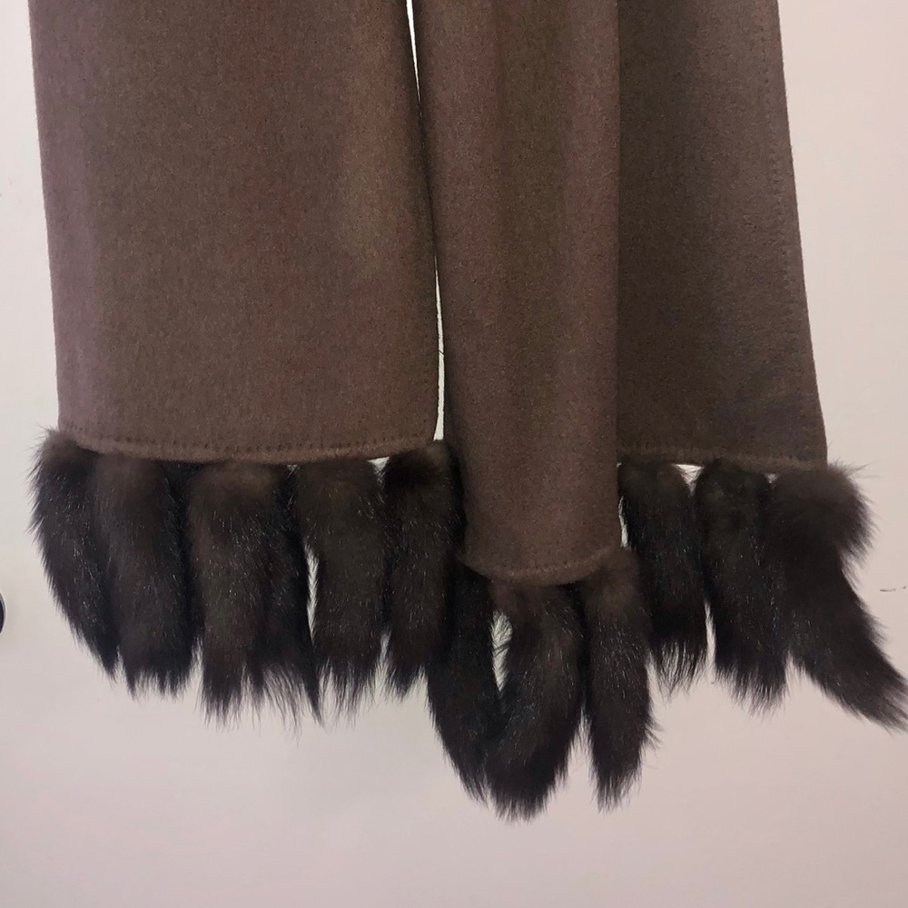 Sable and Cashmere Shawl